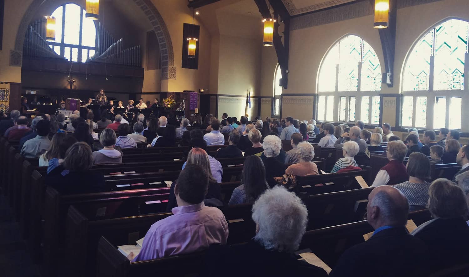 First Congo indoor church service