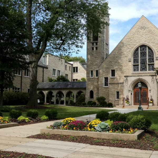 The front of First Congo church from the street